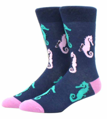 Seahorse Crew Socks