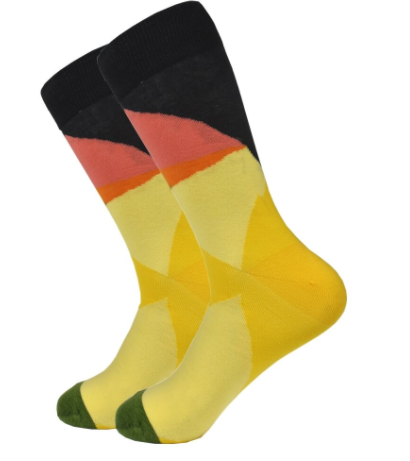 On Fire Mid-Calf Socks