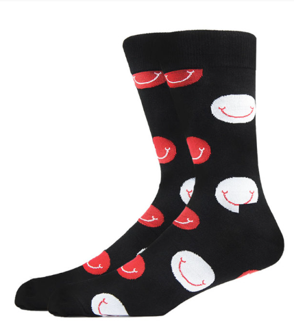 Smiley Crew Socks (2 Options)