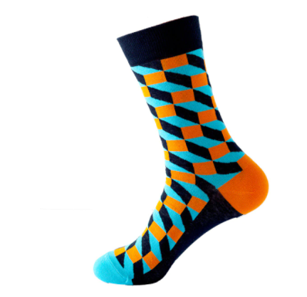 Dimension Checkered Crew Socks (3 options)