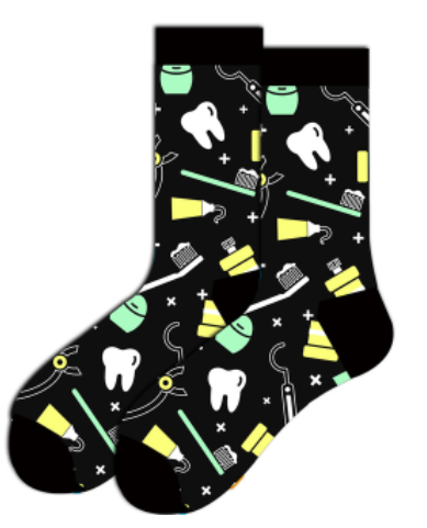 Dentist Crew Socks