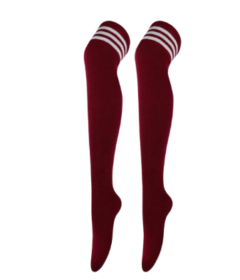 Thigh High Striped Socks (6 options)