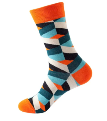 Colorful Asymmetrical Socks