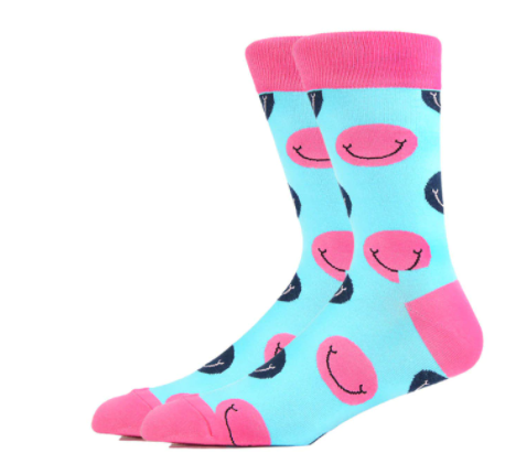 Smiley Crew Socks (2 Options)