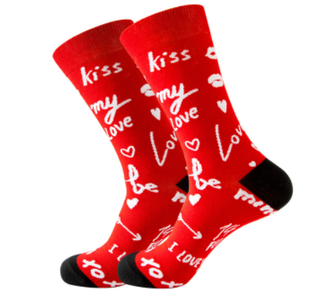 KISS My Love Crew Socks
