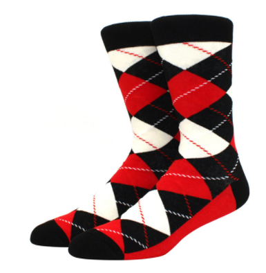 Unisex Argyle Crew Socks (3 options)