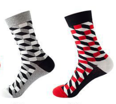 Colorful Asymmetrical Socks