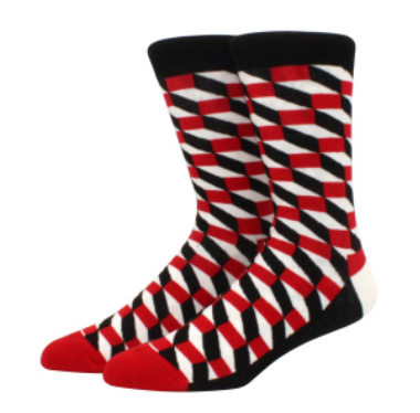 Dimension Checkered Crew Socks (3 options)