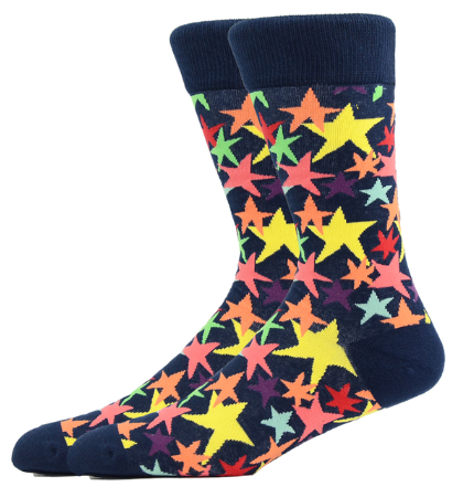 Shoot For The Stars Crew Socks (3 options)