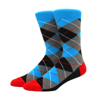 Unisex Argyle Crew Socks (3 options)