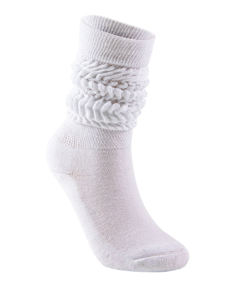 Scrunchy Slouch Socks (Black)